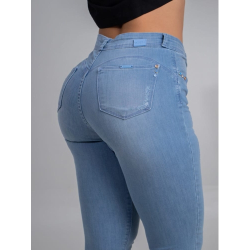 CALÇA EDEX CAPRI FEMENINA NINA SAFIRA