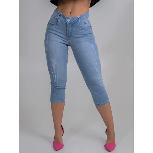 CALÇA EDEX CAPRI FEMININA NINA SAFIRA