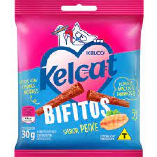 KELCAT BIFITOS PEIXE 30G