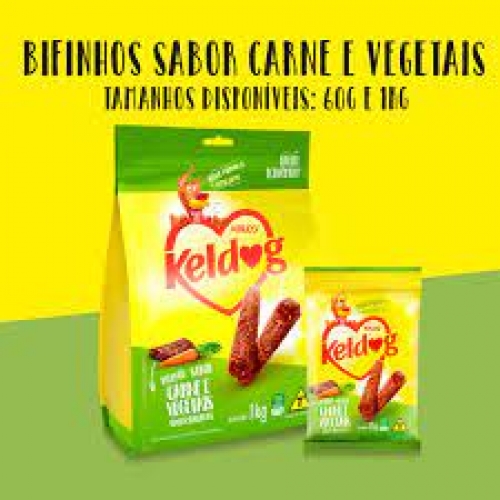 KELDOG BIFINHO RAÇAS PEQUENAS CARNE E VEGETAIS 1KG