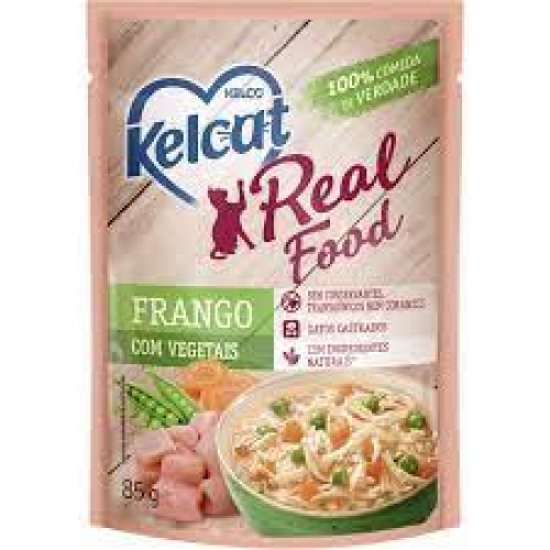 KELCAT REAL FOOD FRANGO COM VEGETAIS