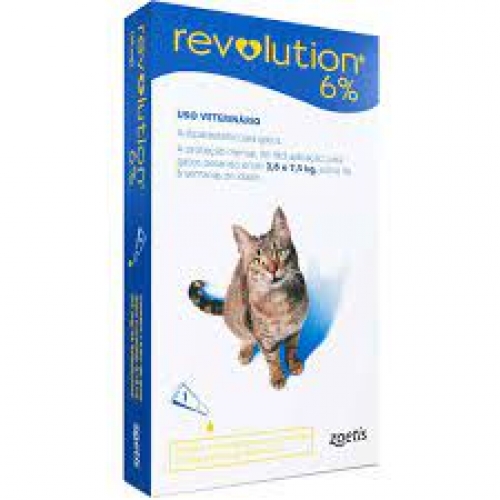 REVOLUTION GATOS 6% CAIXA COM 3 UNI.