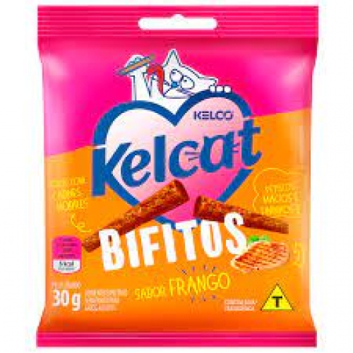 KELCAT BIFITOS FRANGO 30G