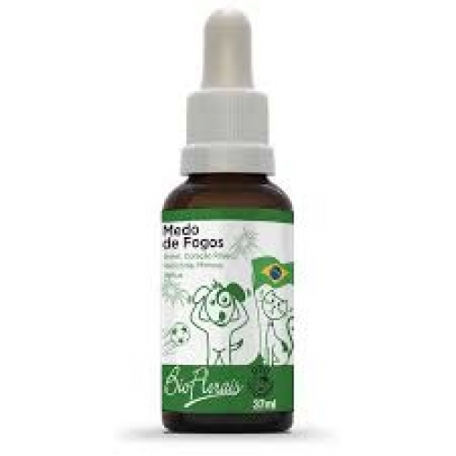 BIO FLORAIS PETS MEDO DE FOGOS