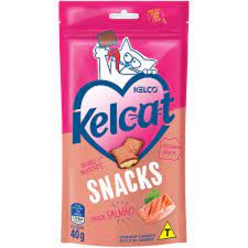 KELCAT SNACKS SALMÃO 40G