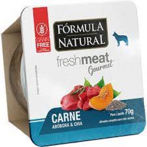 FRESHMEAT GOURMET FORMULA NATURAL CARNE ABOBORA E CHIA