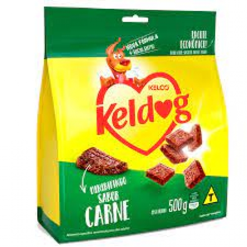 KELDOG MINI BIFINHOS CARNE 500G