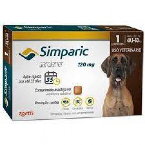 SIMPARIC 120 MG 40/60KG CAIXA COM 3 UNI