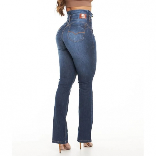 Short Jeans Mom Lady Rock-Moda Feminina -Shorts e Bermudas