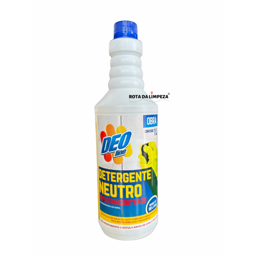 DETERGENTE NEUTRO 1L HIPERCONCENTRADO RENDE 301L DEOLINE