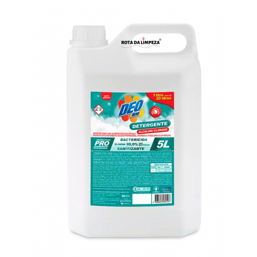 DETERGENTE CLORADO ALCALINO DEO 5L