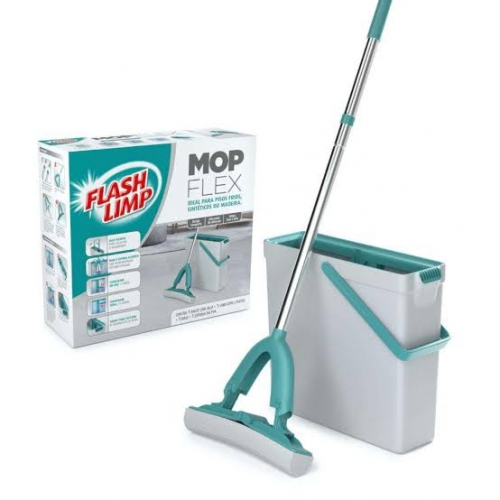 FLASHLIMP MOP FLEX RODO MAGICO COM BALDE