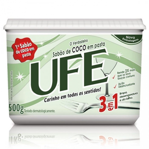 SABAO EM PASTA COCO UFE 500G