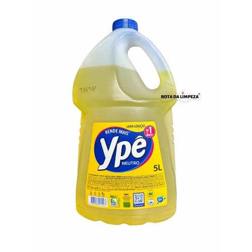 YPE DETERGENTE NEUTRO AMARELO 5L