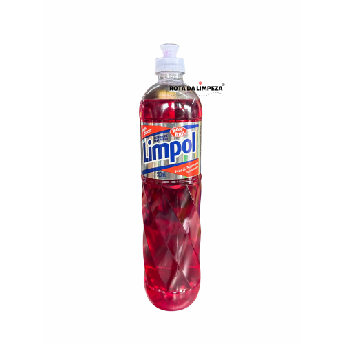 LIMPOL DETERGENTE MACA 500ml Vermelho