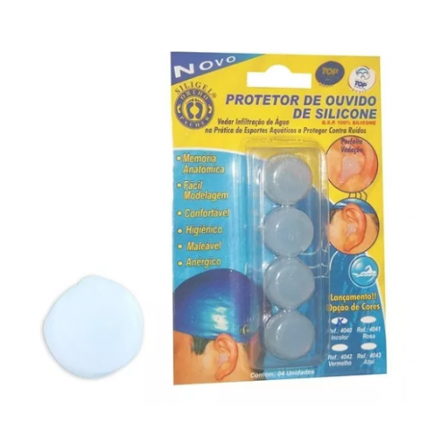 PROTETOR DE SILICONE PARA OUVIDOS REF4040 ORTHOPAUHER