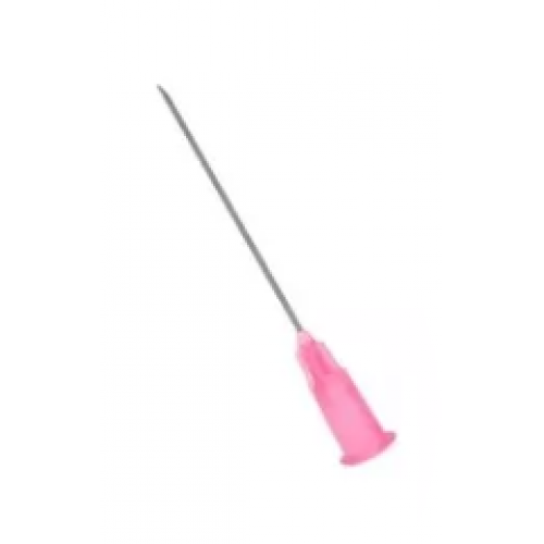 AGULHA HIPODERMICA DESCARTAVEL 40X1,20MM 18G ROSA 100UN MEDIX