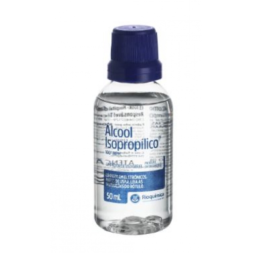 ALCOOL ISOPROPILICO 50ML RIOQUIMICA C2H5OH