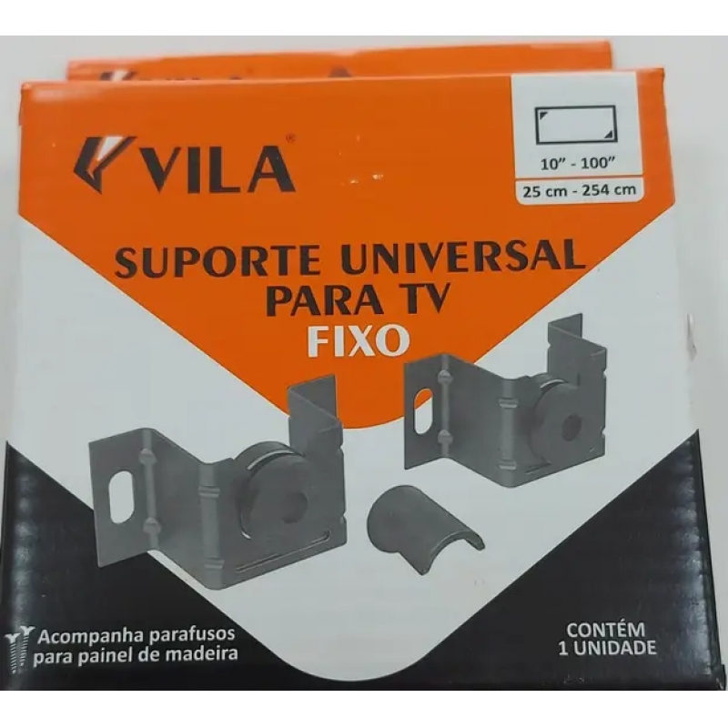 SUPORTE TV 10 A 100 FIXO UNIVERSAL - VILA