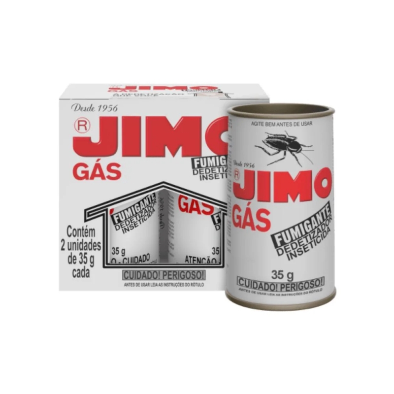 JIMO GÁS FUMIGANTE C/2 PCS - JIMO