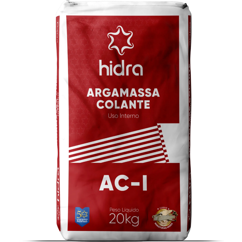 ARGAMASSA COLANTE AC-I 20 KG HIDRA