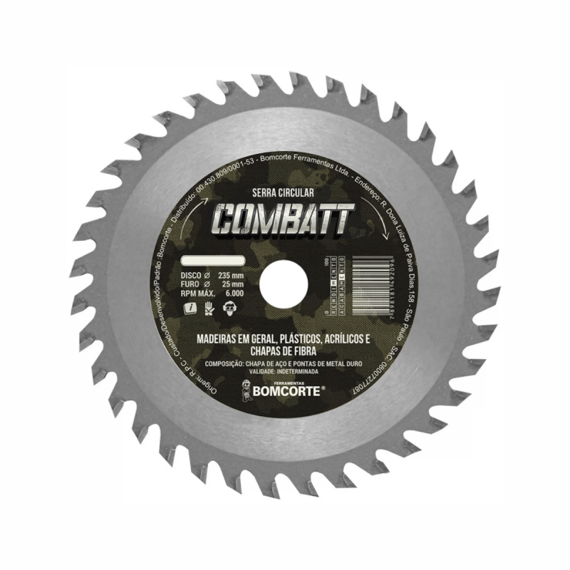 DISCO METAL DURO COMBATT 9 1/4