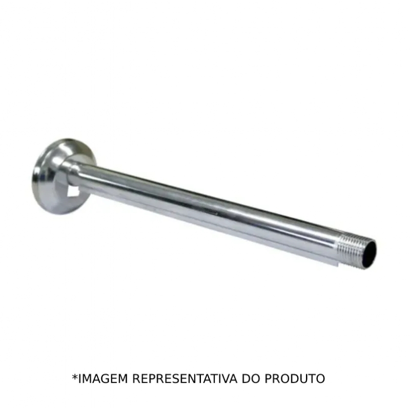 BRAÇO HASTE CHUVEIRO ALUMÍNIO 30CM - PERFILMETAL