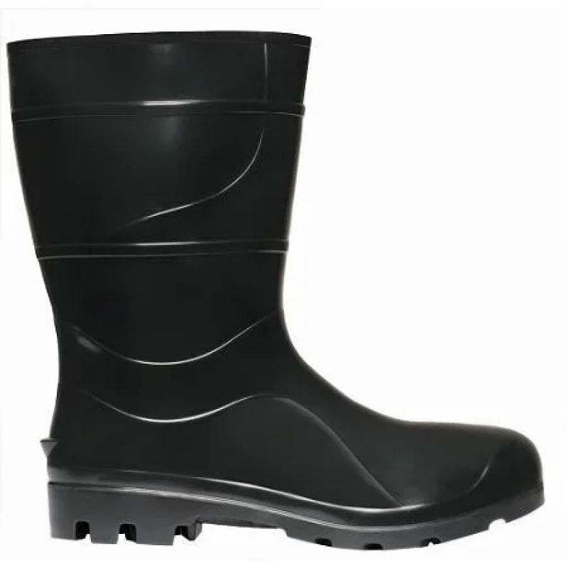 BOTA PVC S/FORRO PRETA N38 26CMREF 206 CARTOM CA32169