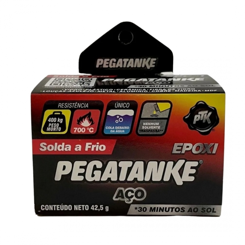 ADESIVO EPOXI PEGATANKE - AÇO - 42,5 GR