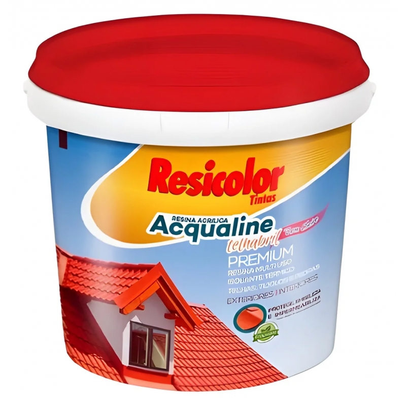 TELHABRIL/RESINA ACRILICA ACQUALINE 3,6L INCOLOR 3948 RESICOLOR