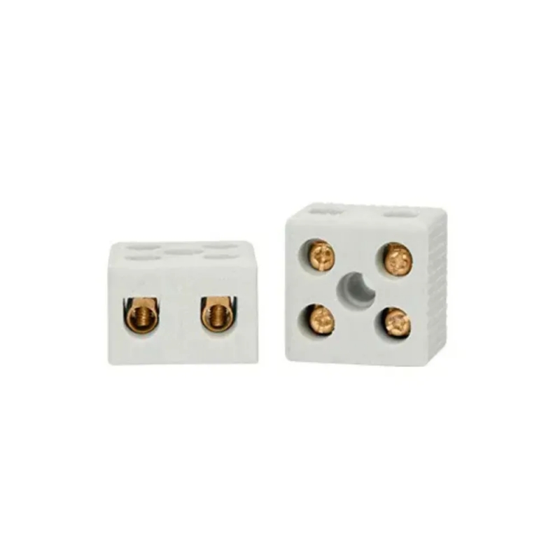 CONECTOR PORCELANA 16MM 2 POLOS - BRAMIX