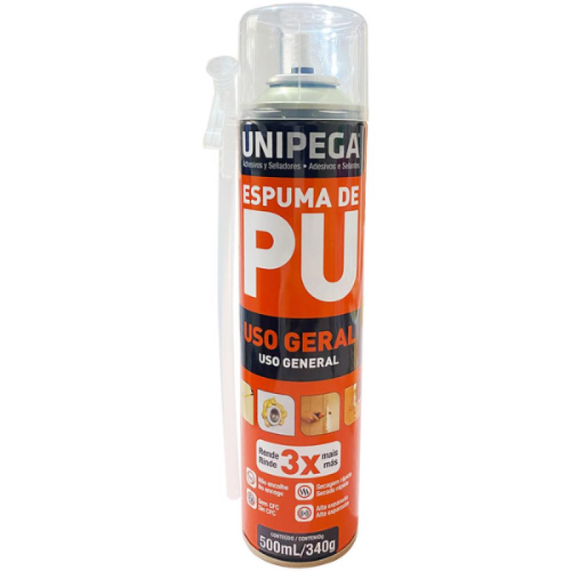 ESPUMA EXPANSIVA 500ML 340G UNIPEGA