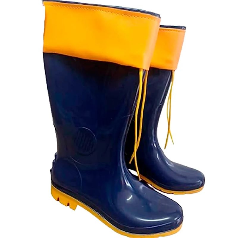 BOTA PEGA FORTE (NÚM. 41 - AZUL/AMARELO)