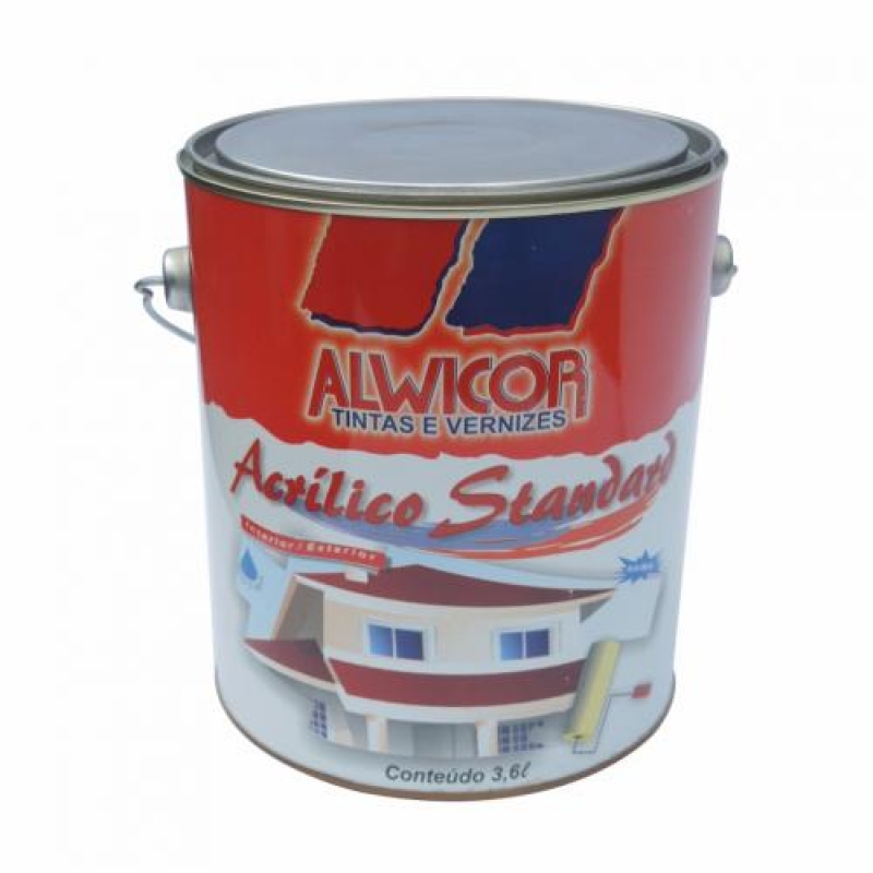 TINTA ACRÍLICA STANDART 3,6L - ALWICOR