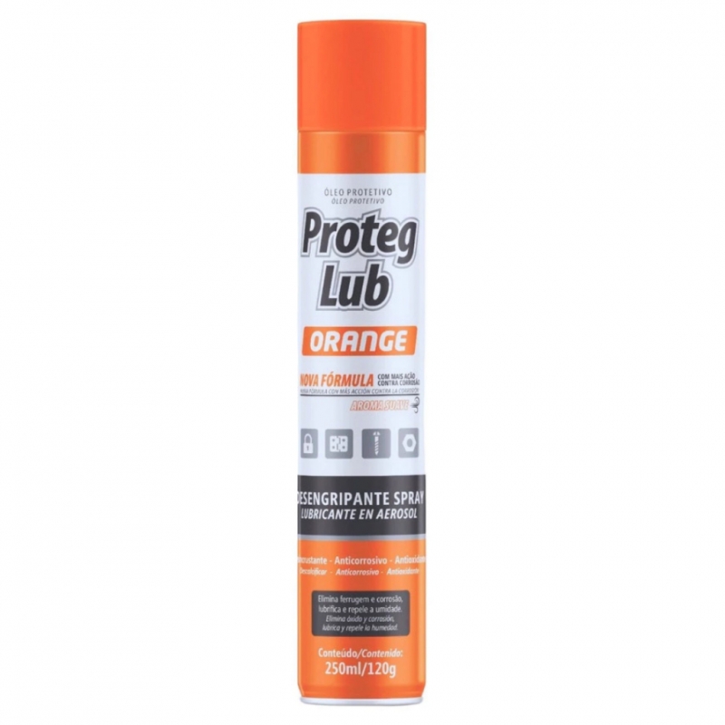 DESENGRIPANTE PROTEG LUB ORANGE 250ML/120G - BASTON