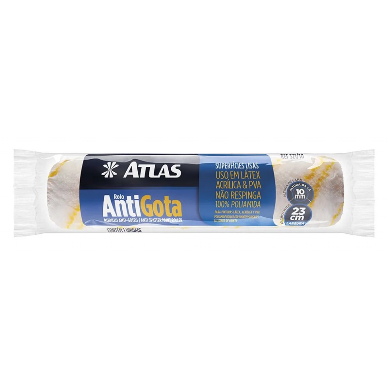 ROLO LA ANTI GOTA 23CM 321/10 S/CABO - ATLAS