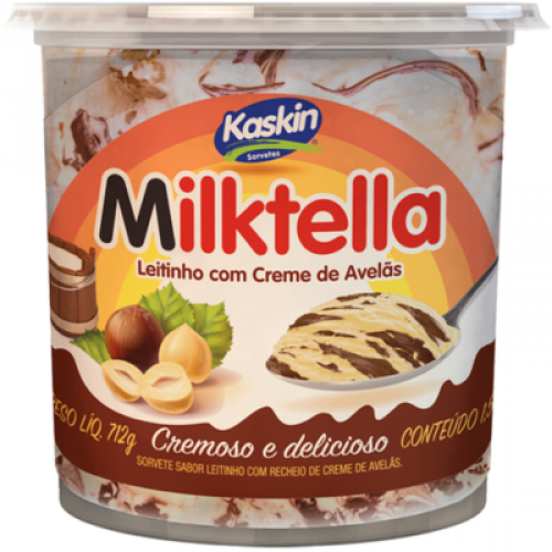 Sorvete Kaskin Milktella 1,5L