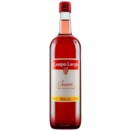 Vinho Campo Largo Rosado Suave 750ml