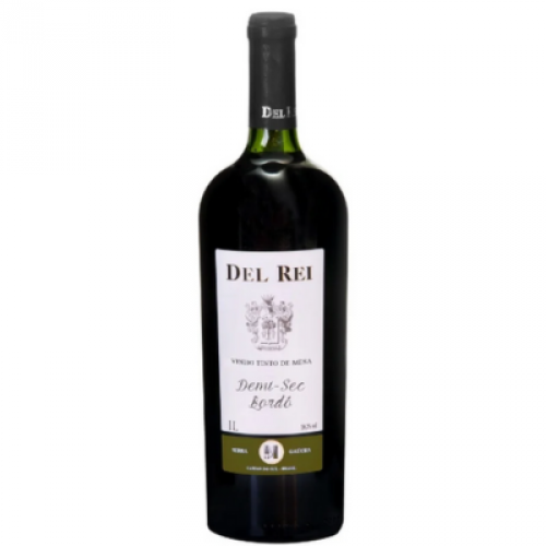 Vinho Del Rei Tinto Demi-Sec 1L