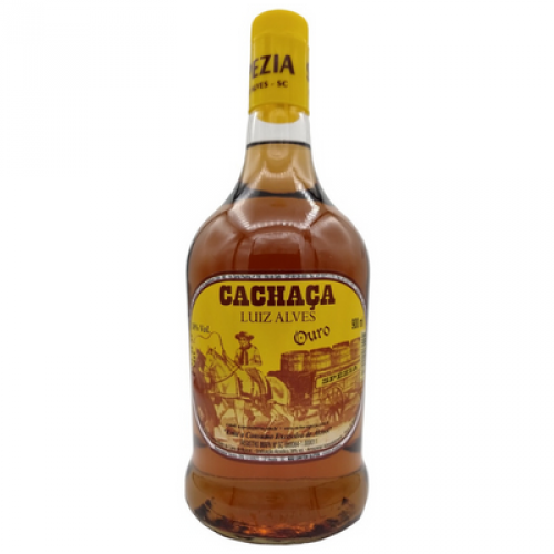 Cachaça Luiz Alves Ouro 900ml