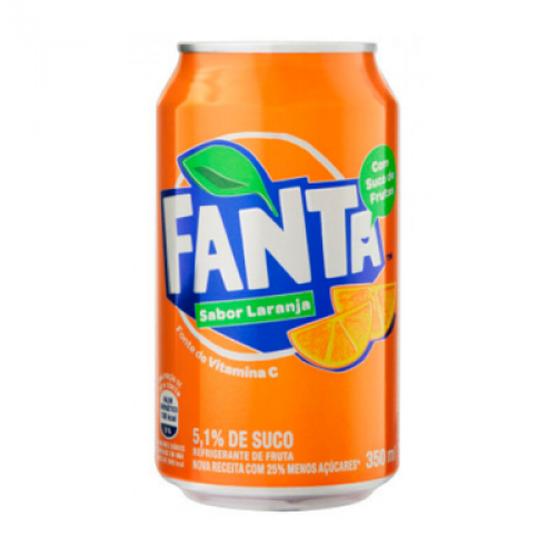 Refrigerante Fanta Laranja Lata 350ml