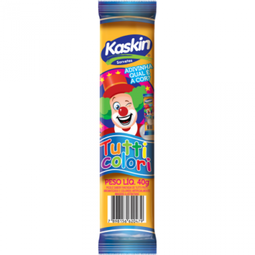 Sorvete Kaskin Tutti Colori 40g