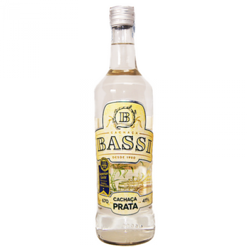 Cachaça Bassi Prata 670ml