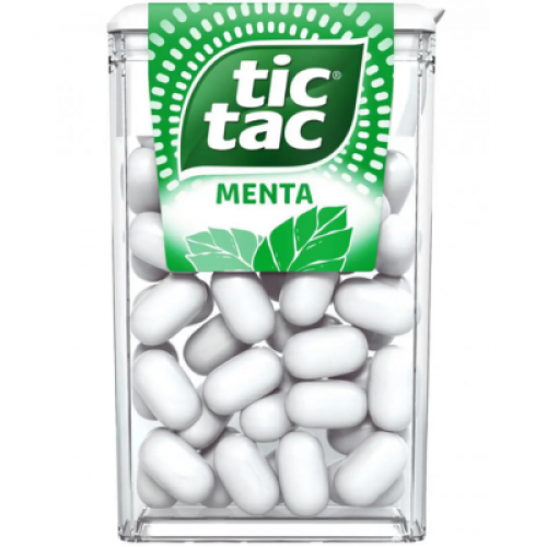 Pastilha Tic Tac Menta 14,5g