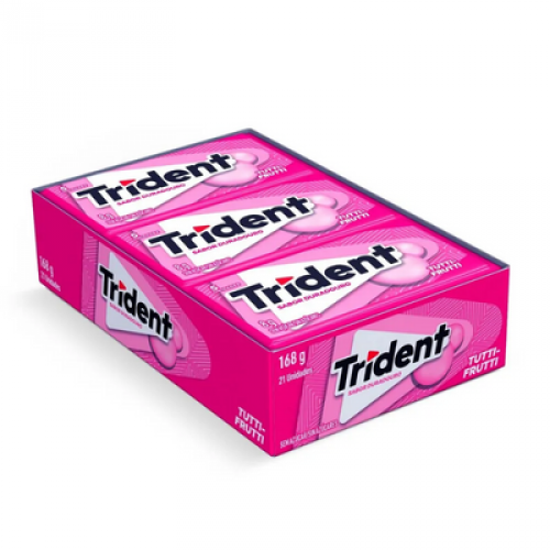 Chiclete Trident Tutti-Frutti 8g c/21