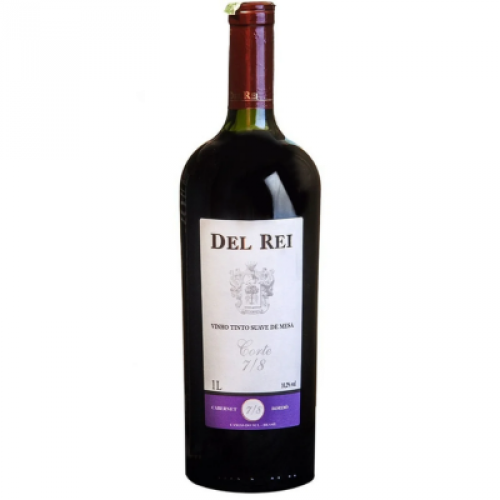 Vinho Del Rei Tinto Suave Corte 7/8 1L