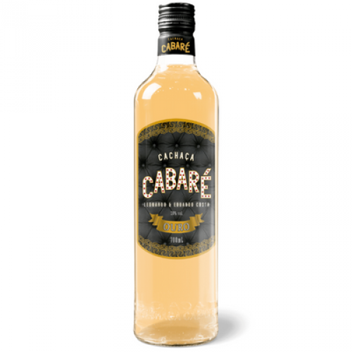 Cachaça Cabaré Ouro 700ml