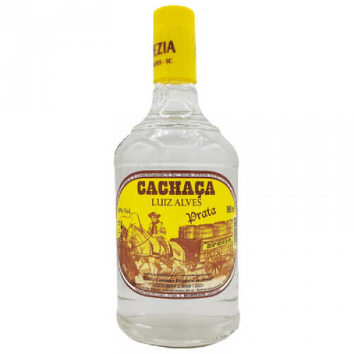 Cachaça Luiz Alves Prata 900ml