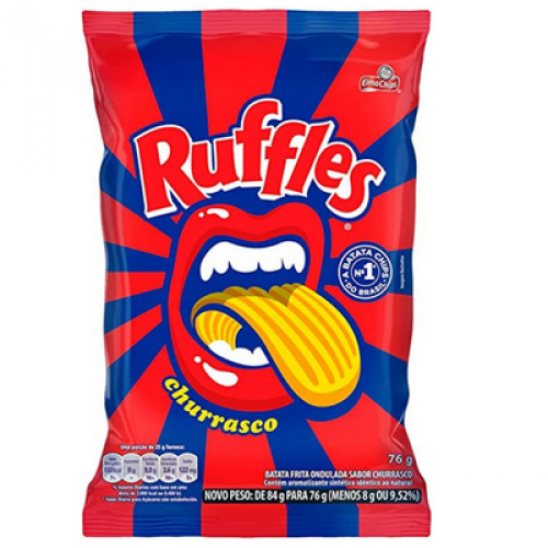 Batata Ruffles Churrasco 40g