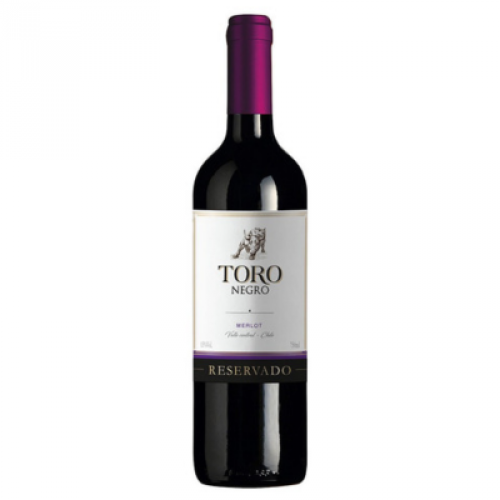 Vinho Toro Negro Merlot Tinto Meio Seco 750ml